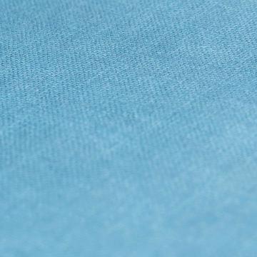 Serviette de table en lin teinté, bleu canard