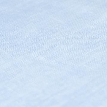 Serviette de table en lin teinté, bleu clair