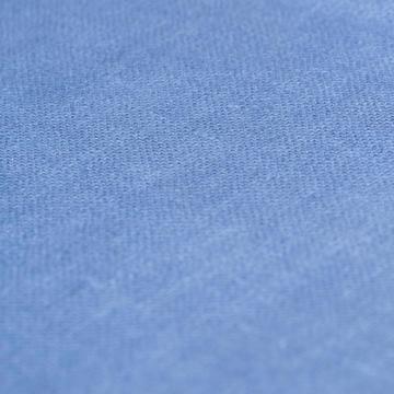 Dyed linen table napkin, dark blue