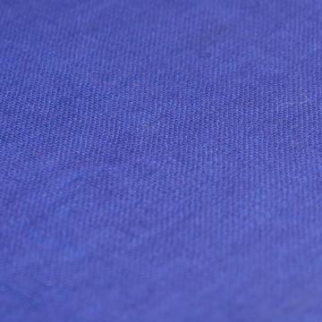 Dyed linen table napkin, violet blue 