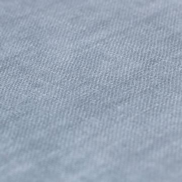 Dyed linen table napkin, light grey