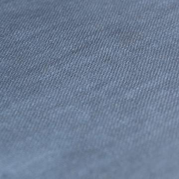 Serviette de table en lin teinté, gris