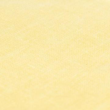 Serviette de table en lin teinté, jaune paille