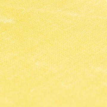 Dyed linen table napkin, yellow