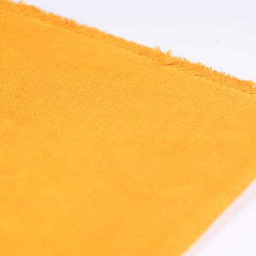 Serviette de table en lin teinté, miel [3]