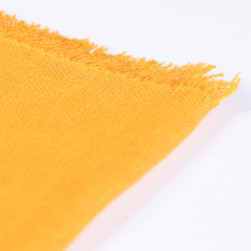 Dyed linen table napkin, honey [4]