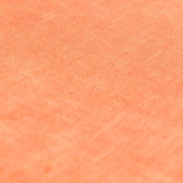 Dyed linen table napkin, red orange