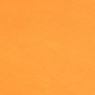 Dyed linen table napkin, strong orange