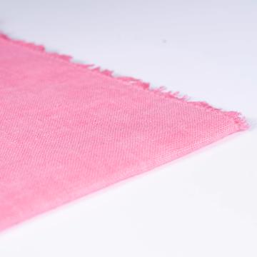 Serviette de table en lin teinté, rose clair [2]