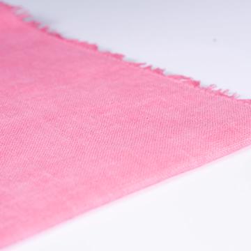 Serviette de table en lin teinté, rose clair [3]