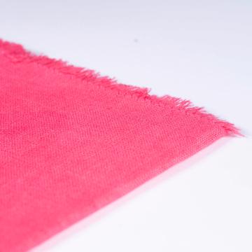 Serviette de table en lin teinté, rose vif [2]