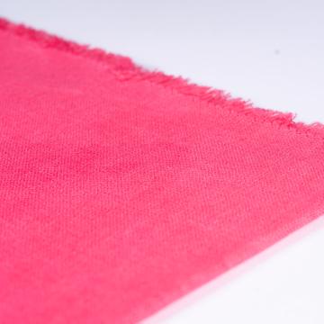 Serviette de table en lin teinté, rose vif [3]