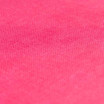 Dyed linen table napkin, strong pink