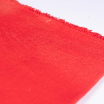 Dyed linen table napkin, dark red [3]