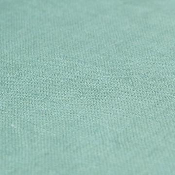 Dyed linen table napkin, dark green