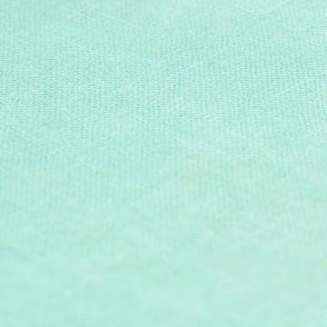 Dyed linen table napkin, mint green