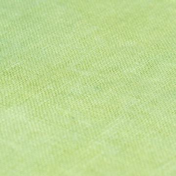 Serviette de table en lin teinté, vert pomme