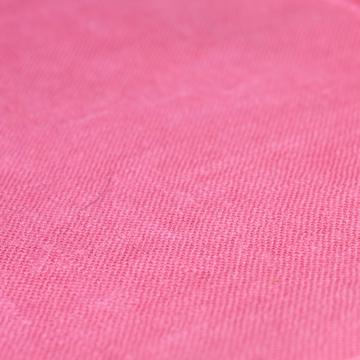 Dyed linen table napkin, antic pink