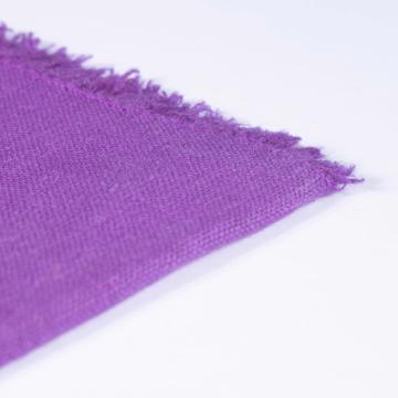 Serviette de table en lin teinté, violet [4]
