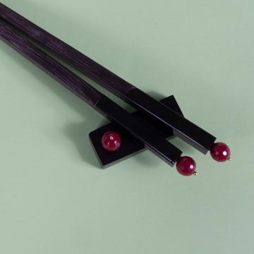 Baguettes Pierres Naturelles et bois de rose, rouge foncé [2]