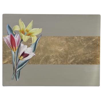Collection of 12 Custom made Arté Povera placemats, multicolor [4]
