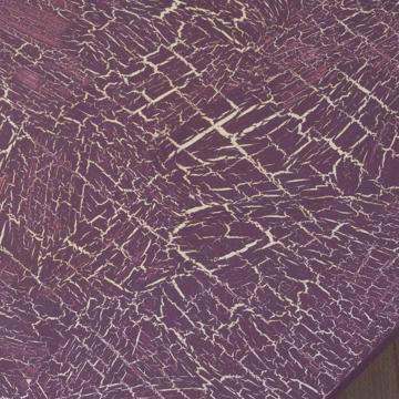 Painted wood placemats, purple, square [4]