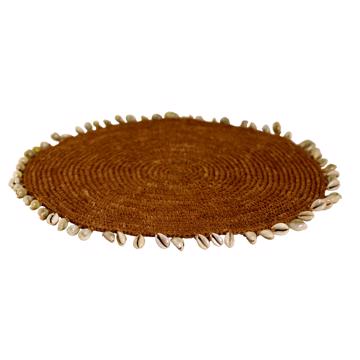 Set de table Coquillage en raphia, nature [5]