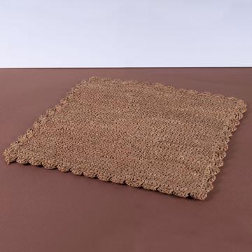 Natté placemat in raffia