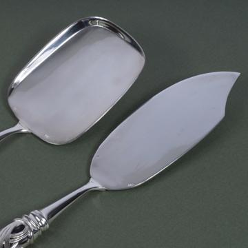 Service à glace Saba en argent et résine, noir mat [4]