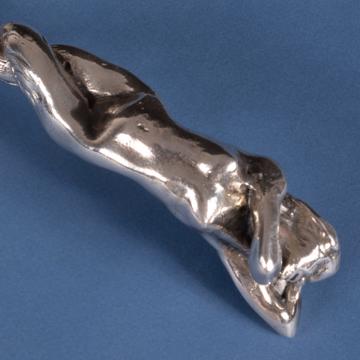 Cuillère miroir Sirène en métal argenté, argent [5]