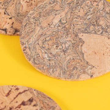 Cork coasters, nature [4]