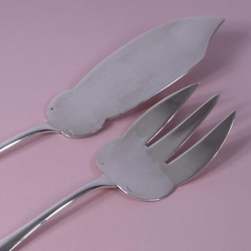 Service à poisson Filigrane en maillechort argenté, argent [4]
