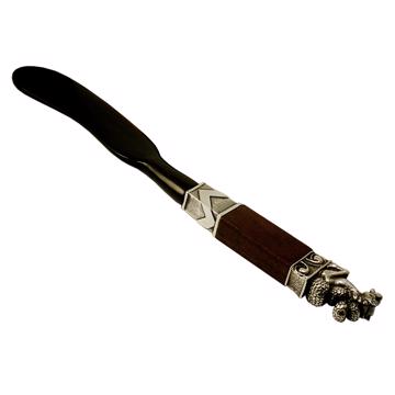 Neptune Caviar Serving Set, dark red, spreader [3]