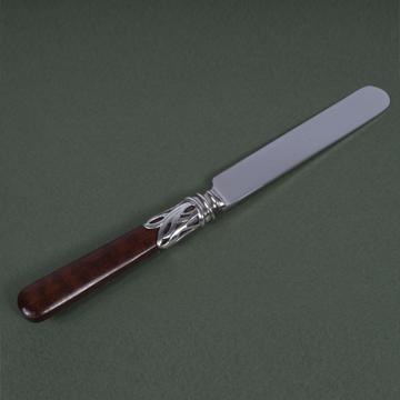 Tartineur Saba en argent et bois