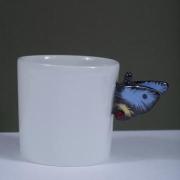 Tasses Papillon en Porcelaine de Limoges