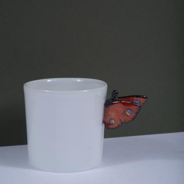 Tasses Papillon en Porcelaine de Limoges