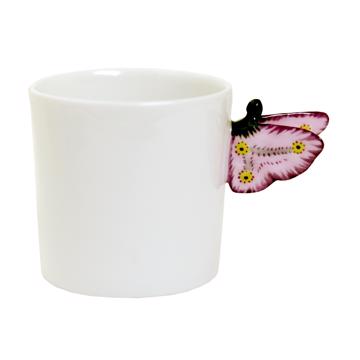 Butterfly Cups in Porcelain, light purple, moka [3]