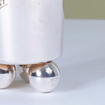Timbale 3 boules Gravée en métal argenté, argent [2]