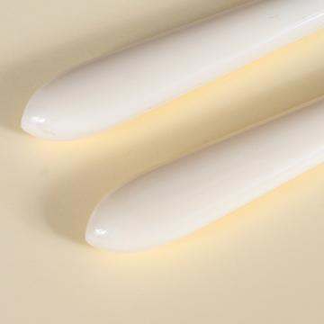 Tipo Cutlery in resin and stainless steel, egg shell, set of 2 [4]