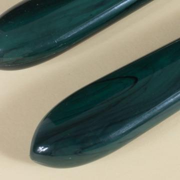 Couvert Tipo en résine et inox, vert foncé, set de 2 [4]