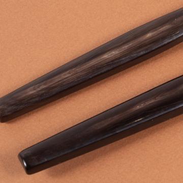 Couvert Tokyo en bois ou corne, noir, set de 2 [4]