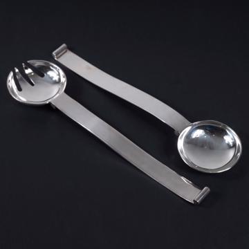 Vague serving set in silver plated