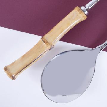 Service à salade Bambou en métal forgé, nature [3]