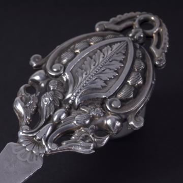 Coupe Papier Estampé en métal argenté, argent [2]