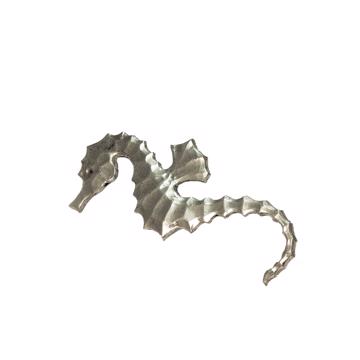 Pin's Hippocampe en cuivre argenté ou doré, argent [3]