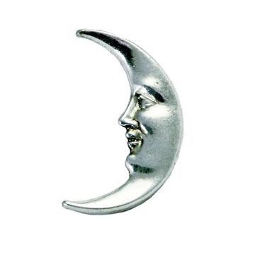 Pin's Lune en cuivre , argent [4]