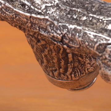 Poignée crémone Branche en métal patiné, argent [5]