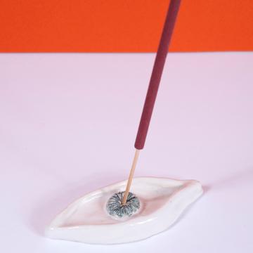 Eye incense base in earthenware