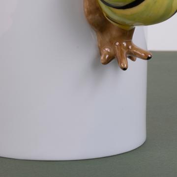 Snail Mug in Limoges Porcelain, yellow [4]
