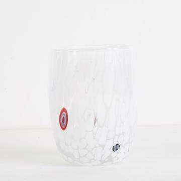 Verre Lolipops en verre de Murano, blanc [4]